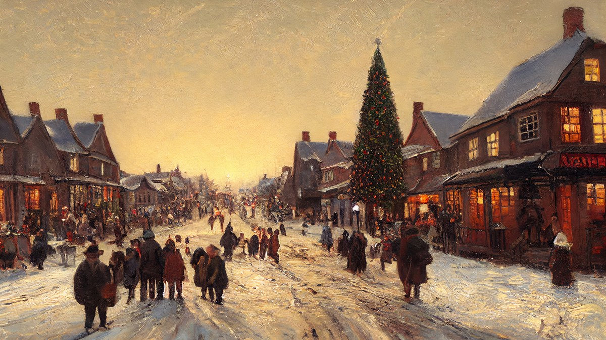 Christmas Frame TV Art