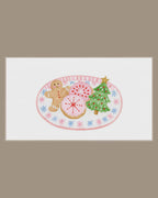 Video of the Gingerbread Cookie Plate Frame TV art in a room