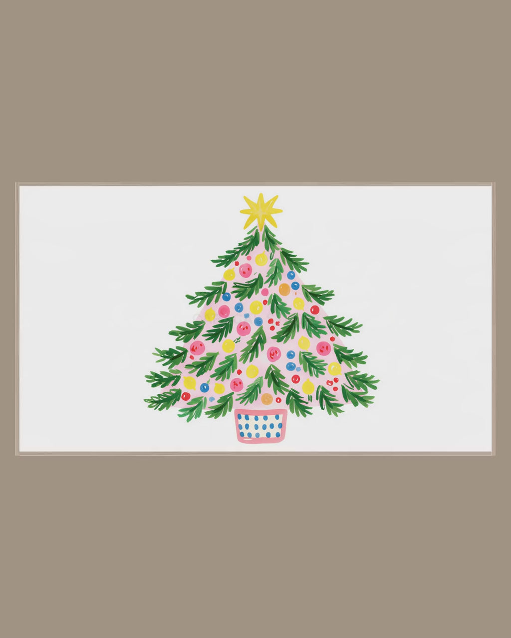 Video of the Potted Ornament Tree Frame TV art in a room