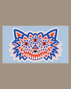 Video of the Three-Eyed Wolf Frame TV art in a room