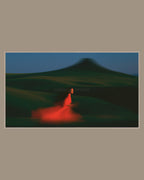 Video of the Running Red Dress Frame TV art in a room