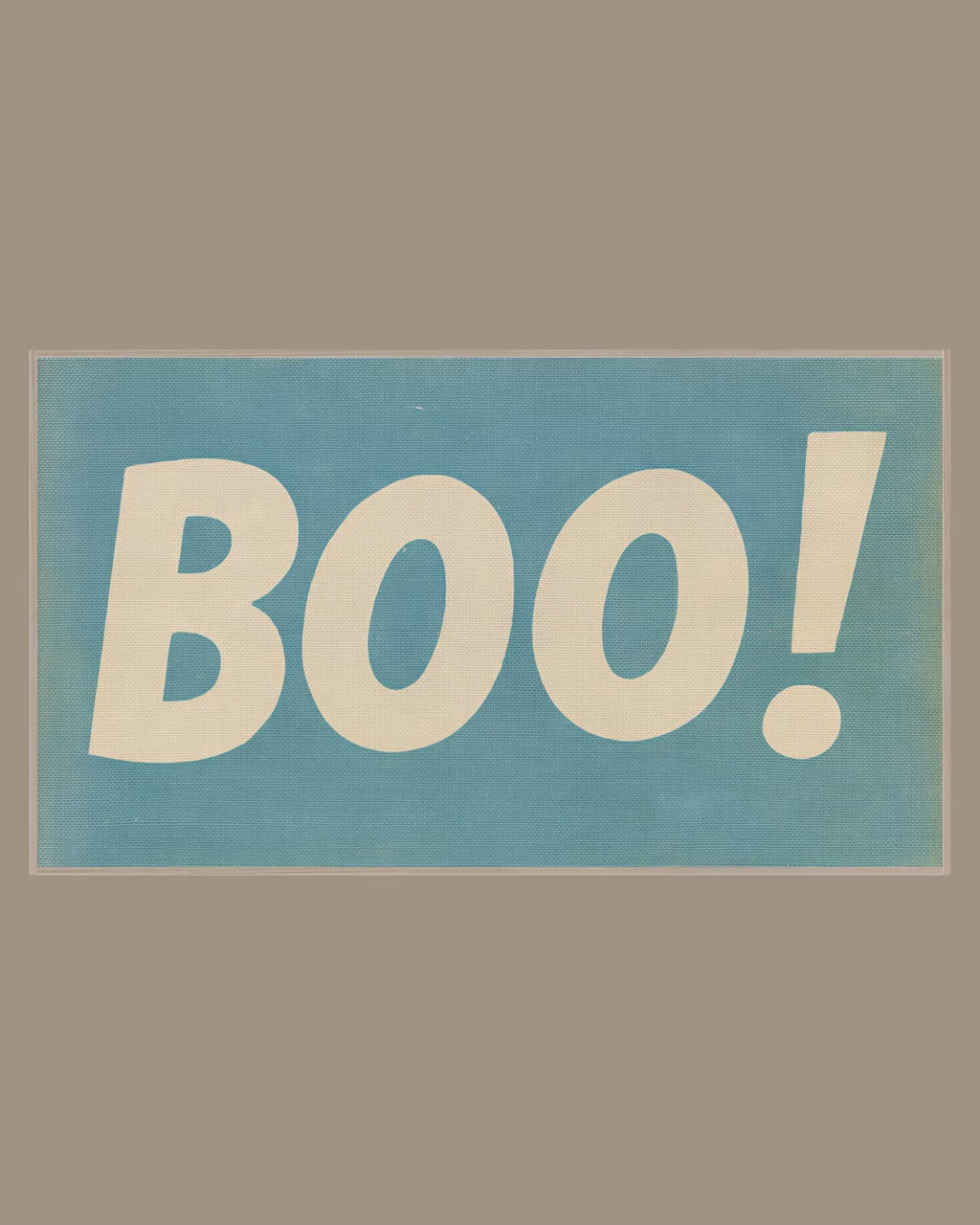 Video of the Dusty Blue Boo Frame TV art in a room