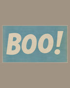 Video of the Dusty Blue Boo Frame TV art in a room