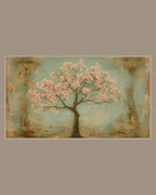 Video of the Cherry Blossom Tree Frame TV art in a room