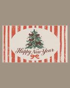 Video of the Happy New Year Oval Frame TV art in a room