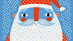 Polka Dot Santa artwork