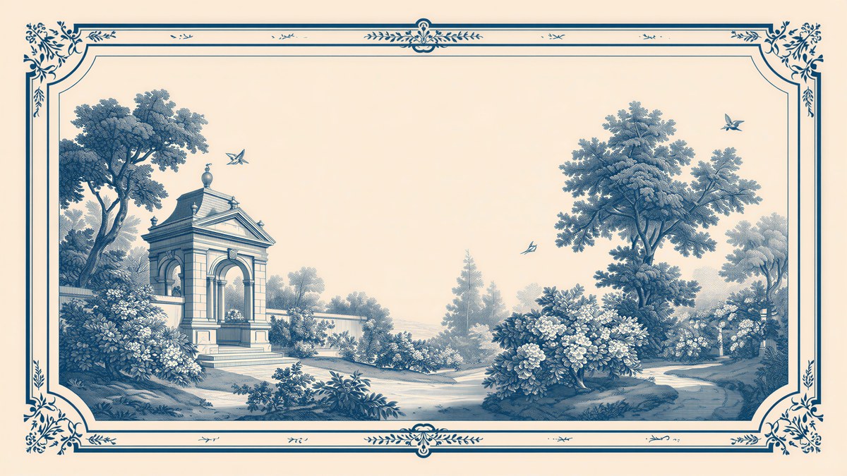 Toile Garden Pavilion artwork