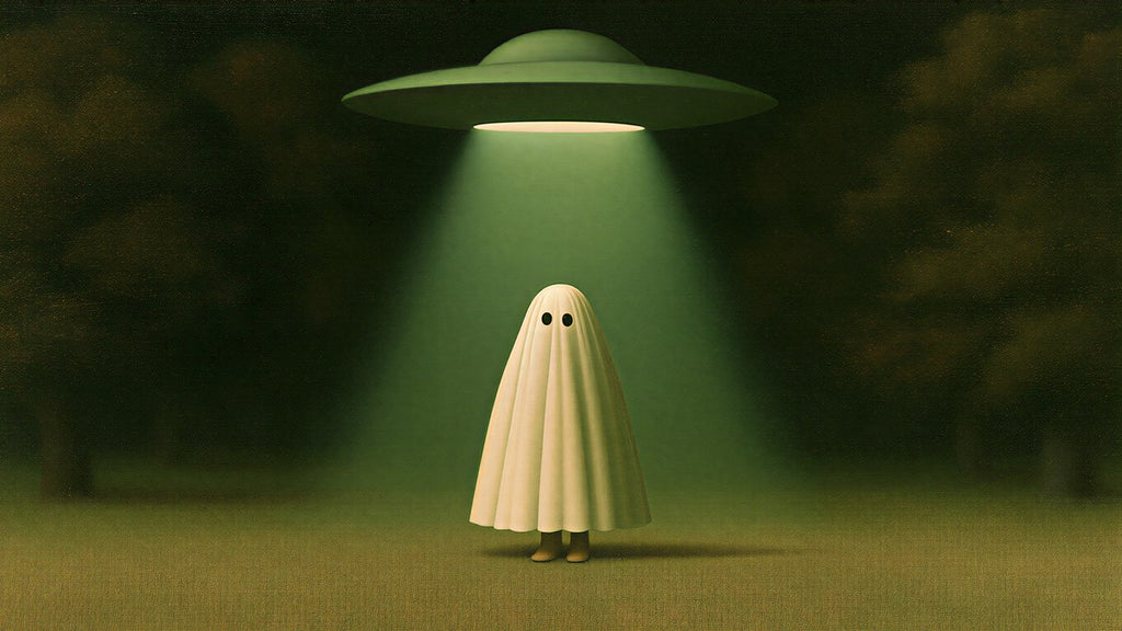 UFO Beam Ghost artwork