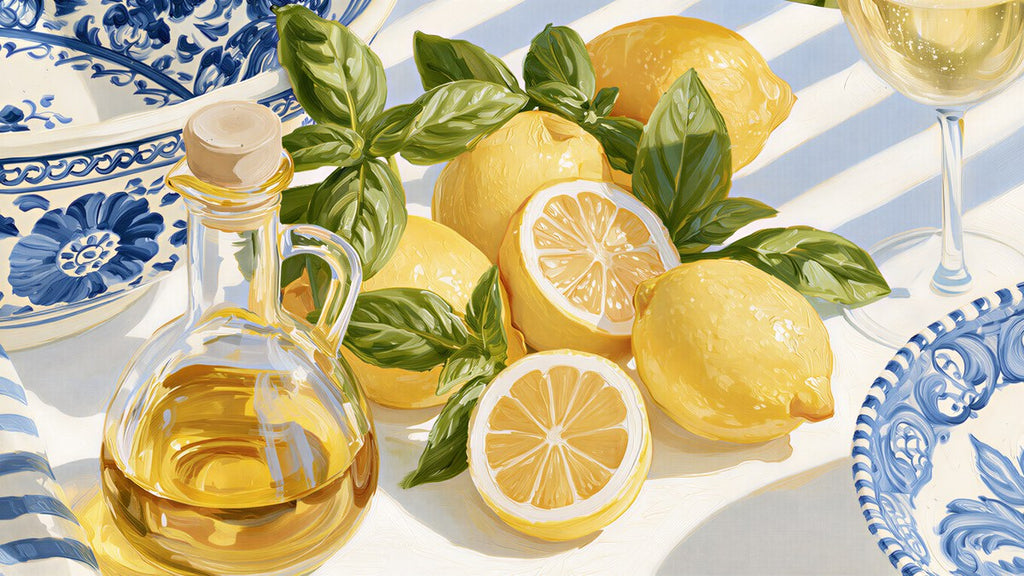 Lemons and Olive Oil artwork