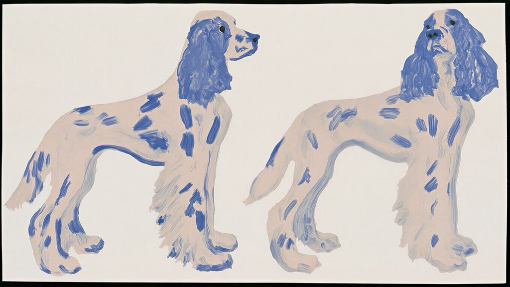 Blue Spaniel Figurines artwork