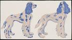 Blue Spaniel Figurines artwork