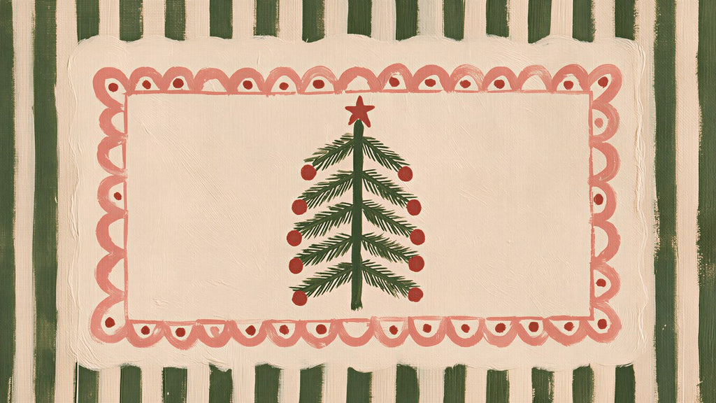 Scalloped Folk Tree artwork