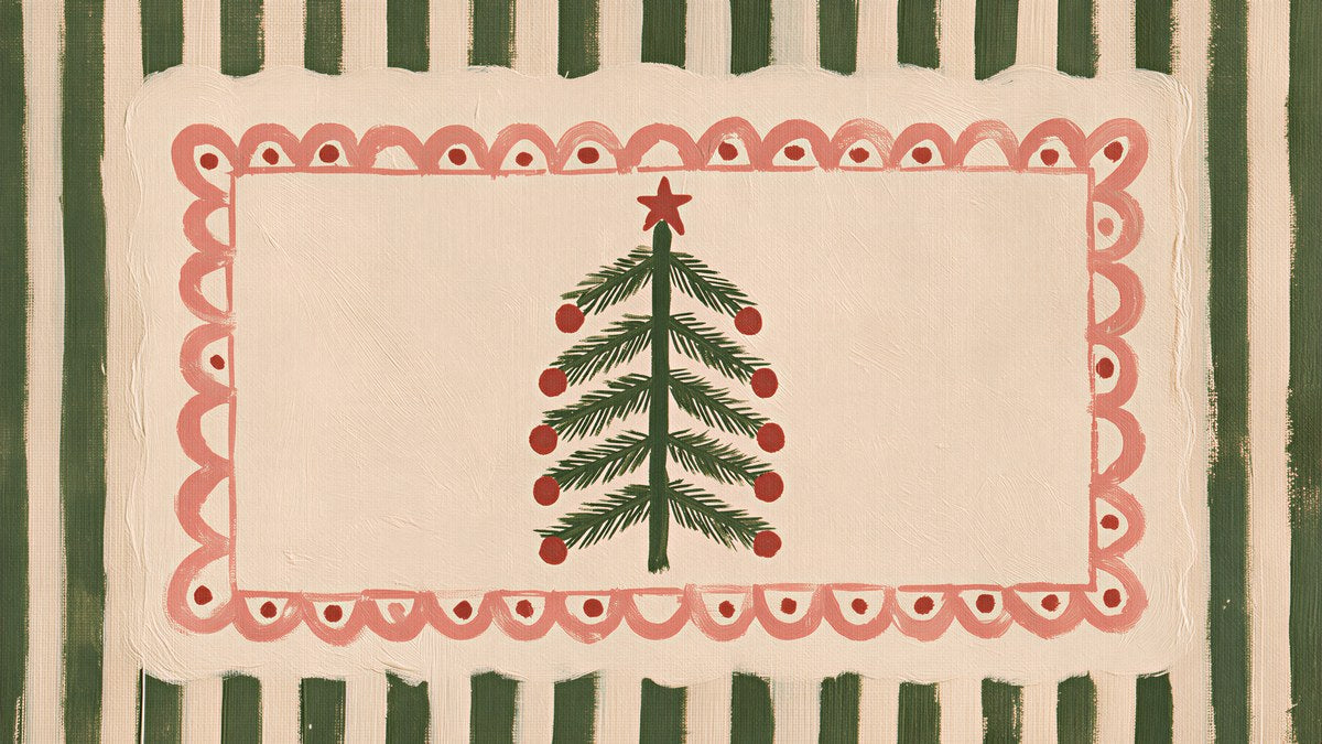 Scalloped Folk Tree artwork