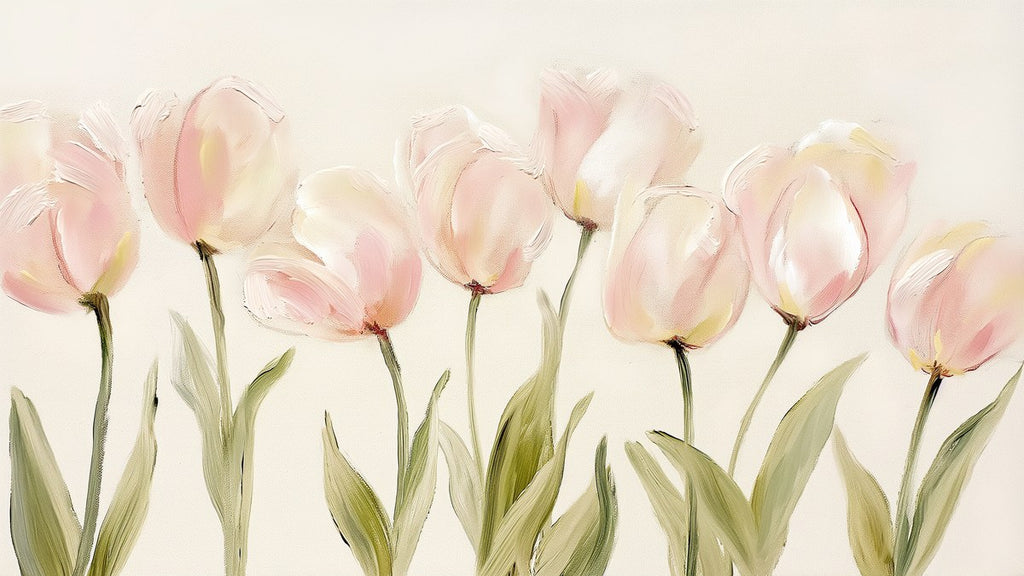Blush Tulip Row artwork