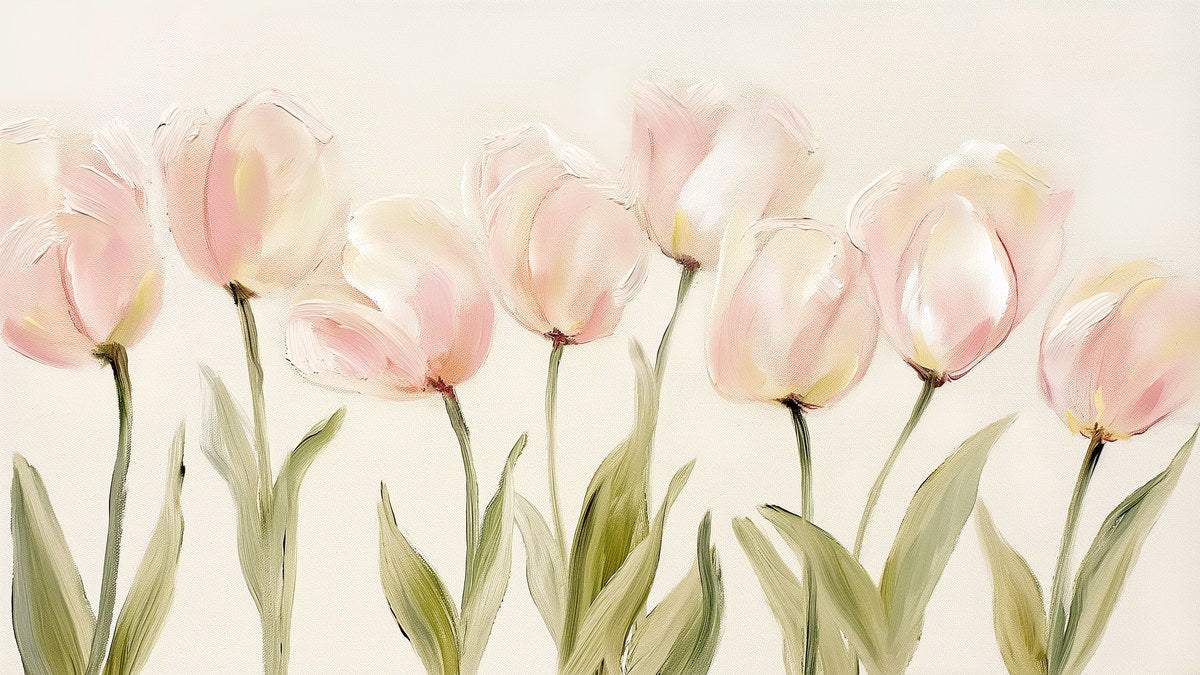 Blush Tulip Row artwork