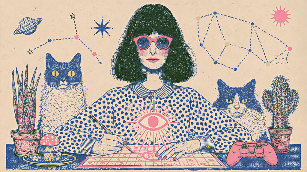 Star Chart and Cats artwork
