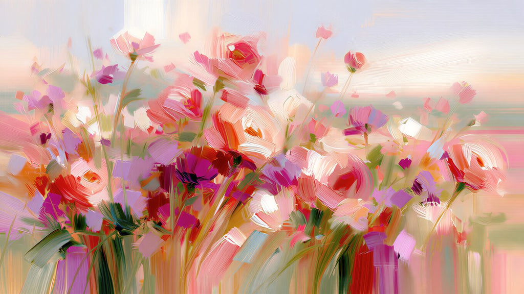 Blush Wildflower Meadow artwork