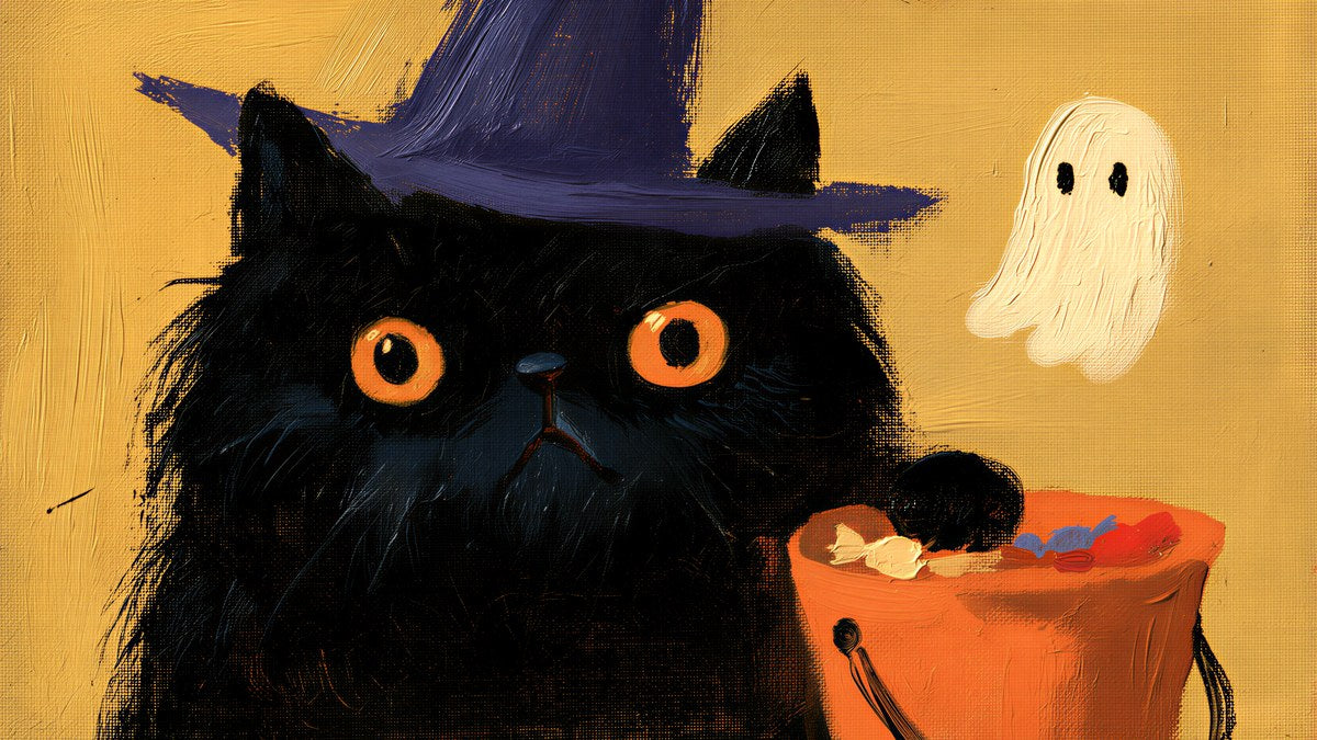 Candy Bucket Cat artwork