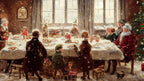 Santa at the Table artwork