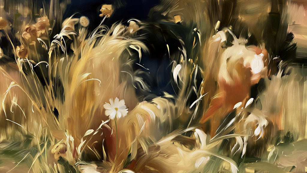 Golden Grass Daisy artwork