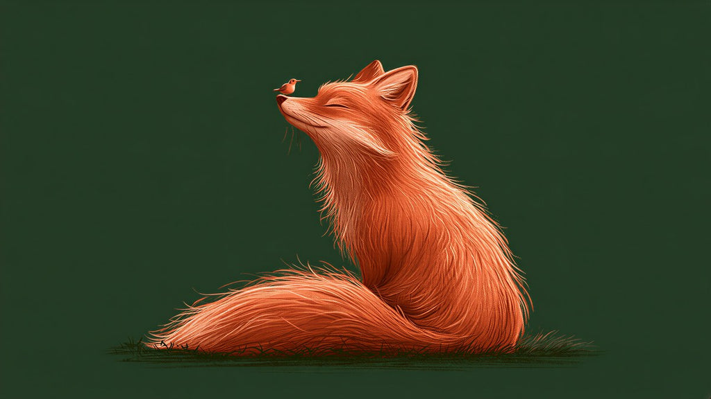 Fox and Robin artwork