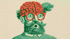 Big Brain Bearded Thinker artwork