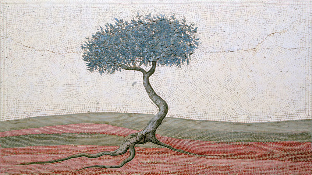 Mosaic Tree Red Hills artwork