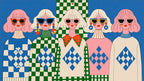 Retro Sunglasses Squad artwork