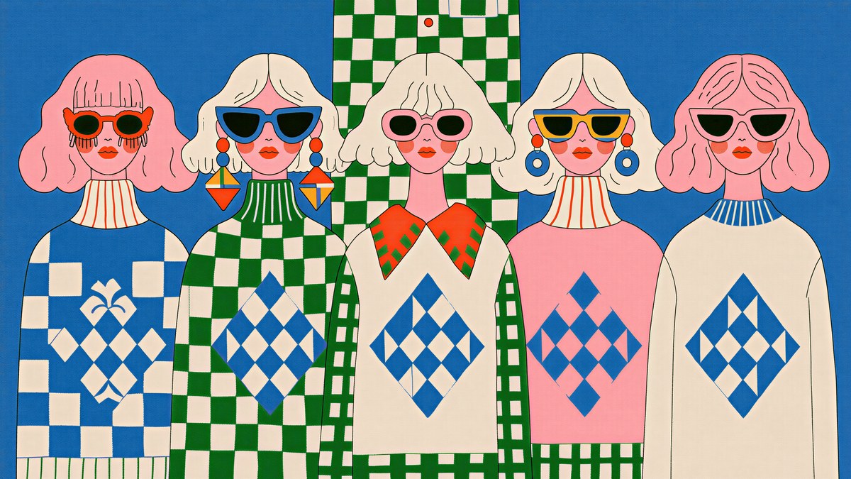 Retro Sunglasses Squad artwork