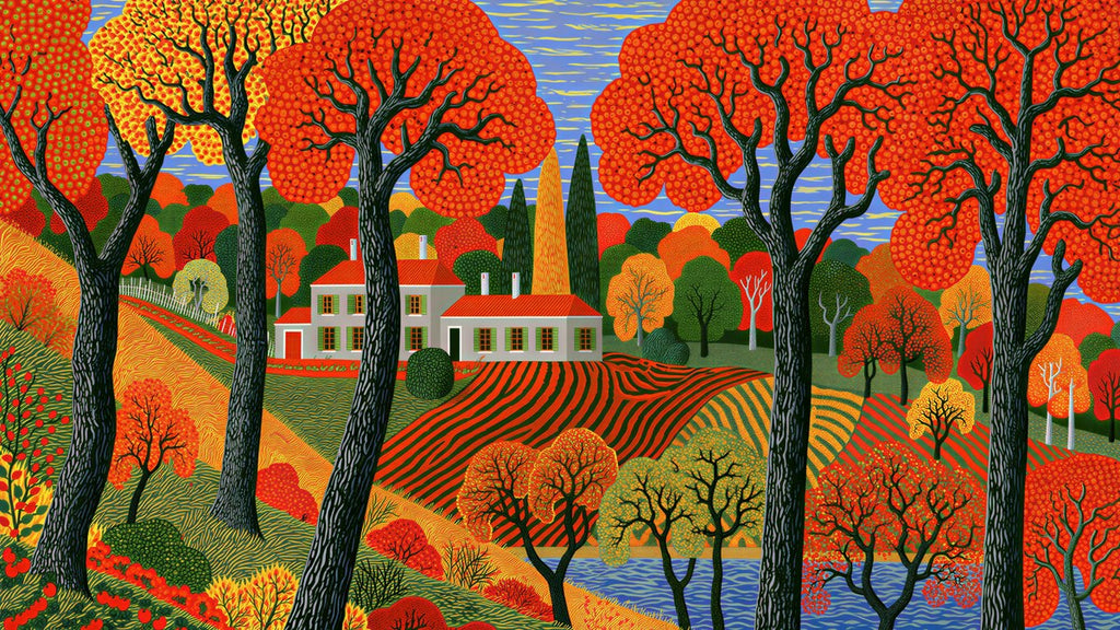 Folk Autumn Farmhouse artwork