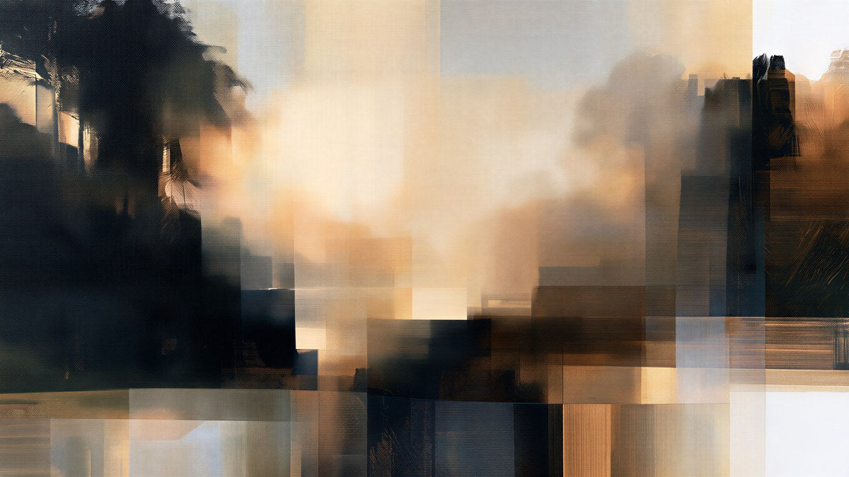Glowing Mist Abstract artwork