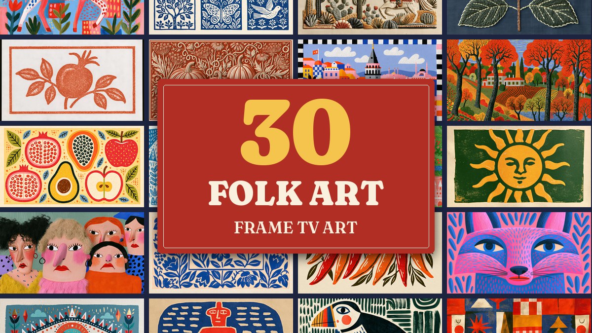 Folk Art Bundle of 30 cover artwork