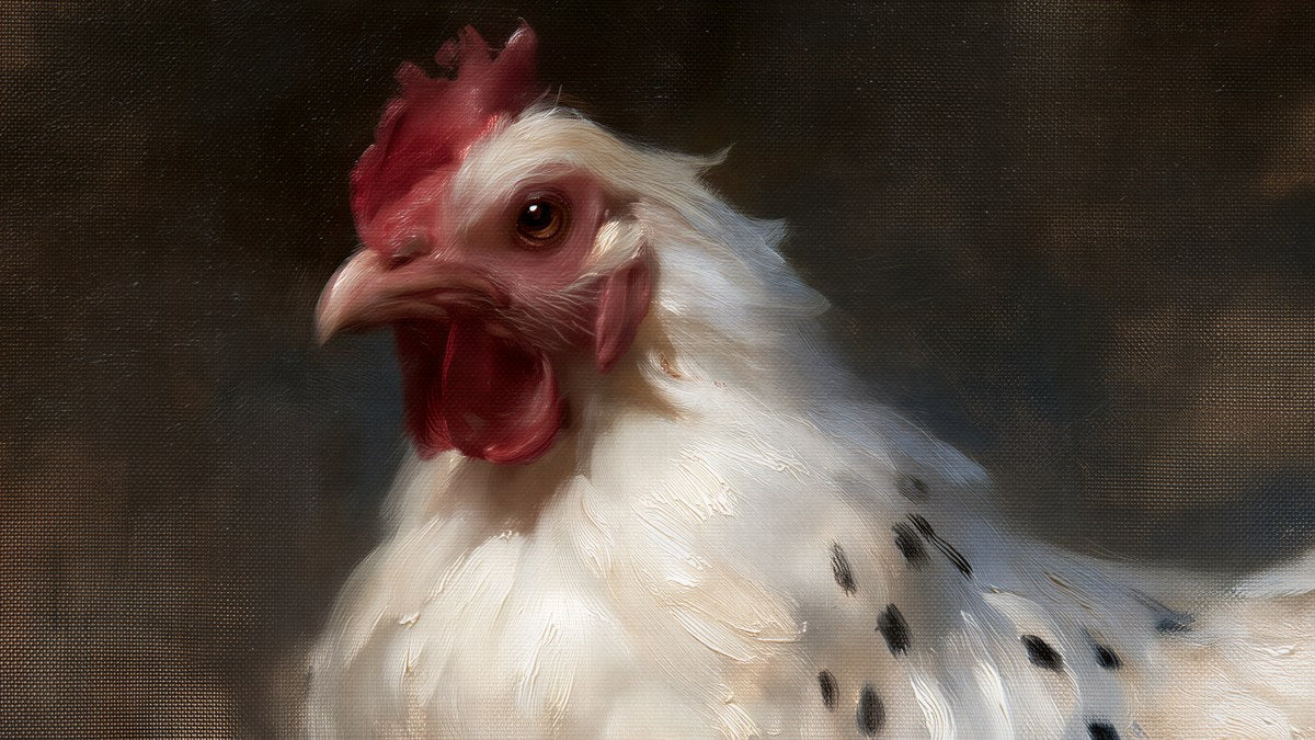 White Hen Portrait artwork
