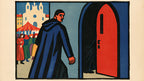 Hooded Monk Red Door artwork