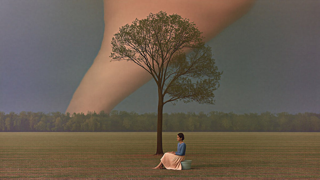 Lone Tree Before Storm artwork