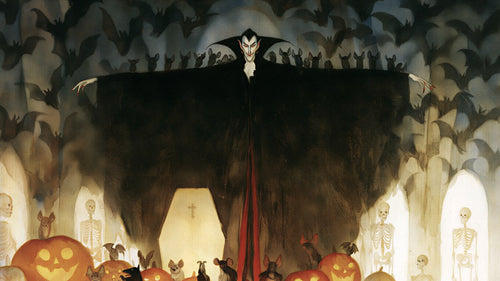 Caped Vampire Crypt artwork