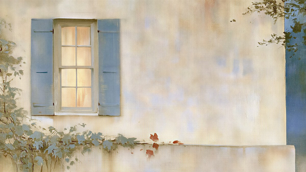 Blue Shutter Window artwork