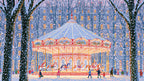 Snowy Night Carousel artwork