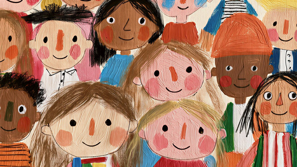 Smiling Faces Crowd artwork