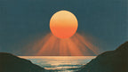 Sunset Sea Cove artwork