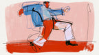 Dancing Man Lines artwork