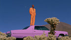 Pink Car Desert Pose artwork