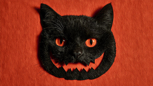 Carved Cat Lantern artwork