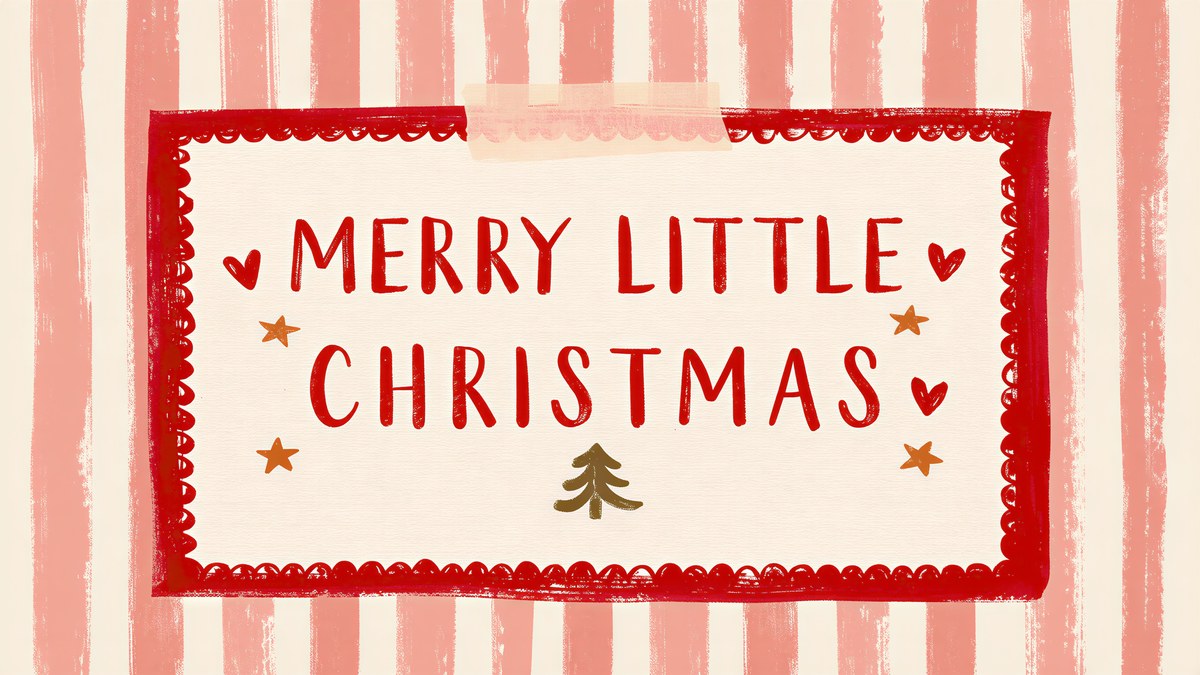 Merry Little Christmas artwork