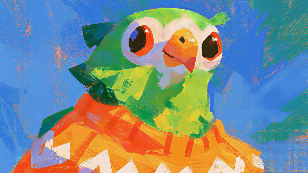 Parrot in a Sweater artwork