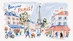 Bonjour Paris Street artwork