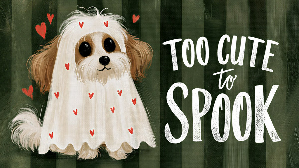 Too Cute to Spook Dog artwork