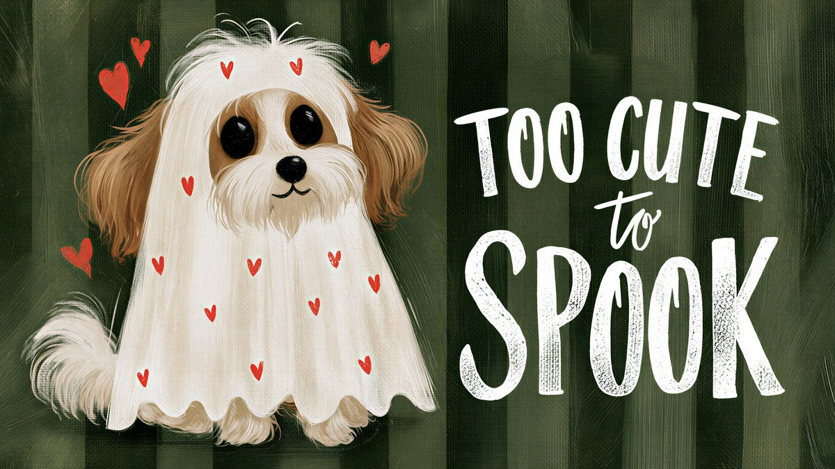 Too Cute to Spook Dog artwork