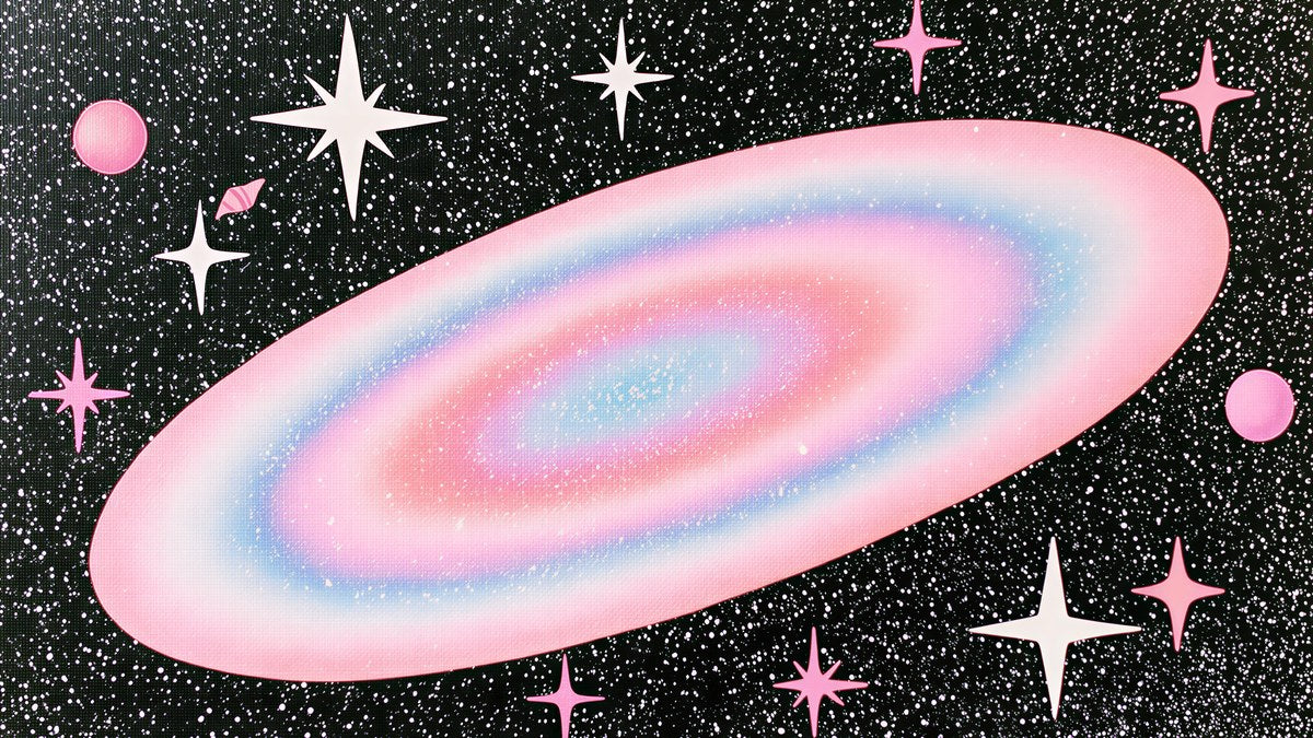 Pastel Pink Galaxy artwork