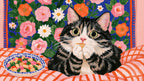 Tabby Cat Pasta Night artwork